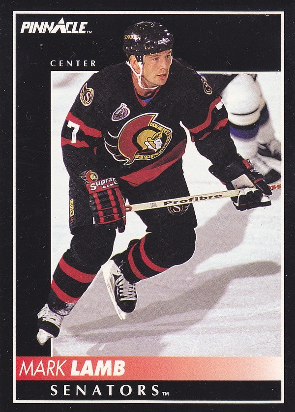 Hockey card Mark Lamb
