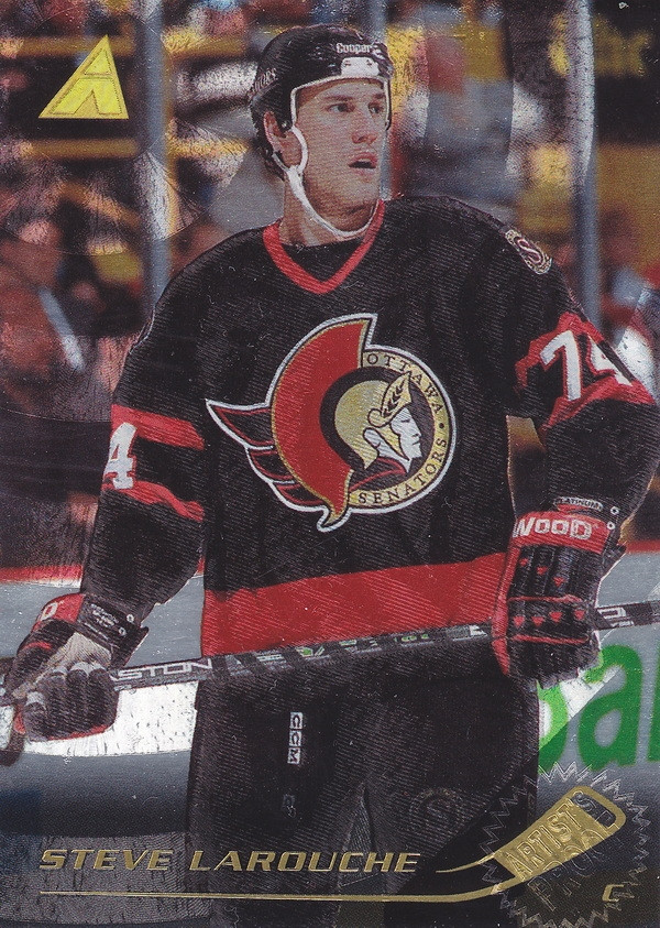 Hockey card Steve Larouche