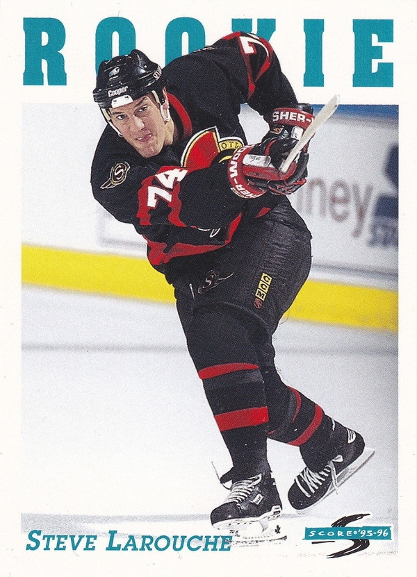 Hockey card Steve Larouche