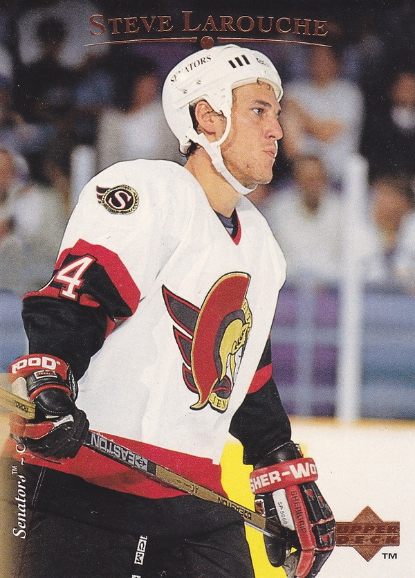 Hockey card Steve Larouche