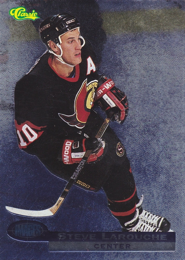 Hockey card Steve Larouche