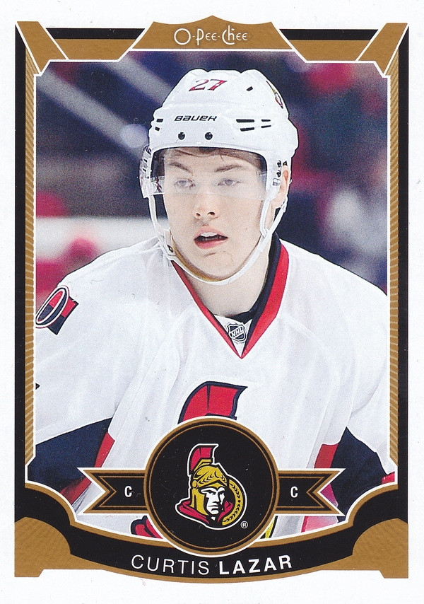 Hockey card Curtis Lazar