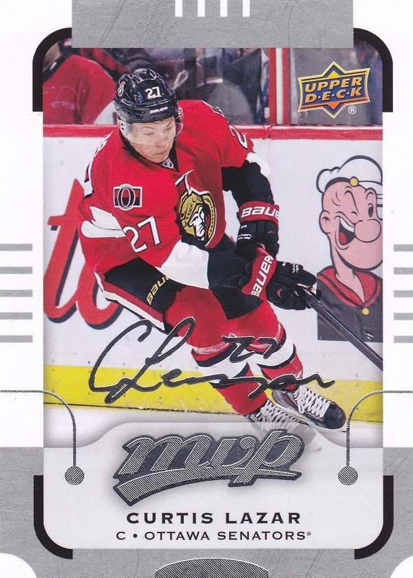 Hockey card Curtis Lazar