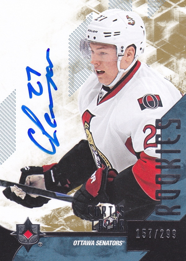 Hockey card Curtis Lazar