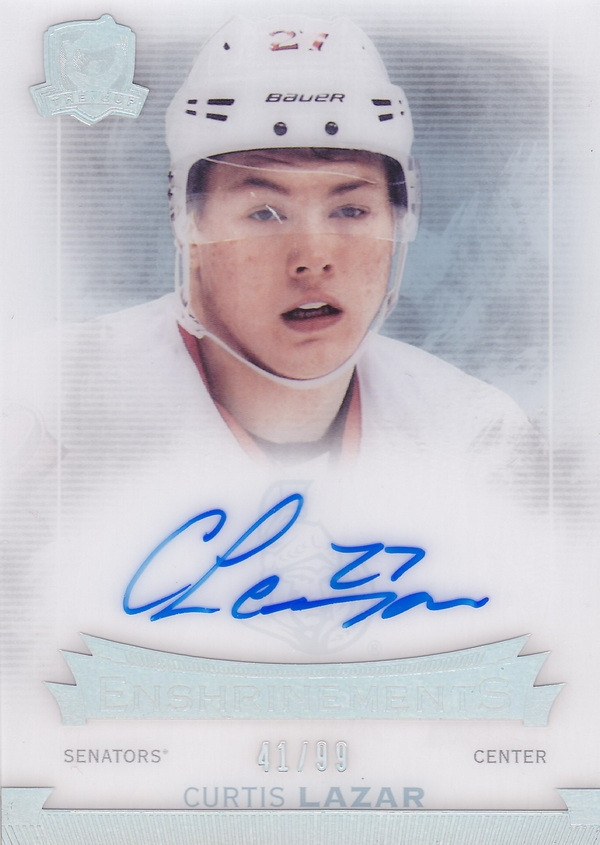 Hockey card Curtis Lazar