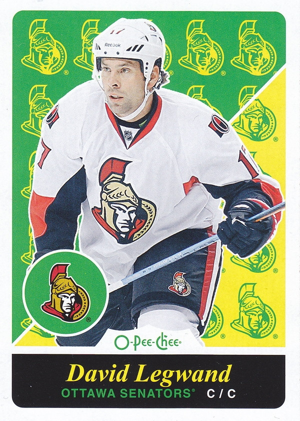 Hockey card David Legwand