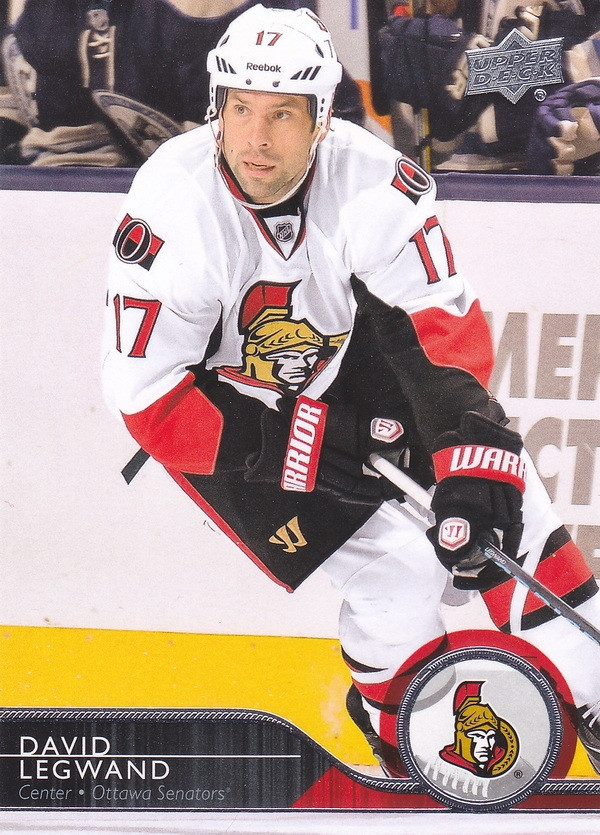Hockey card David Legwand