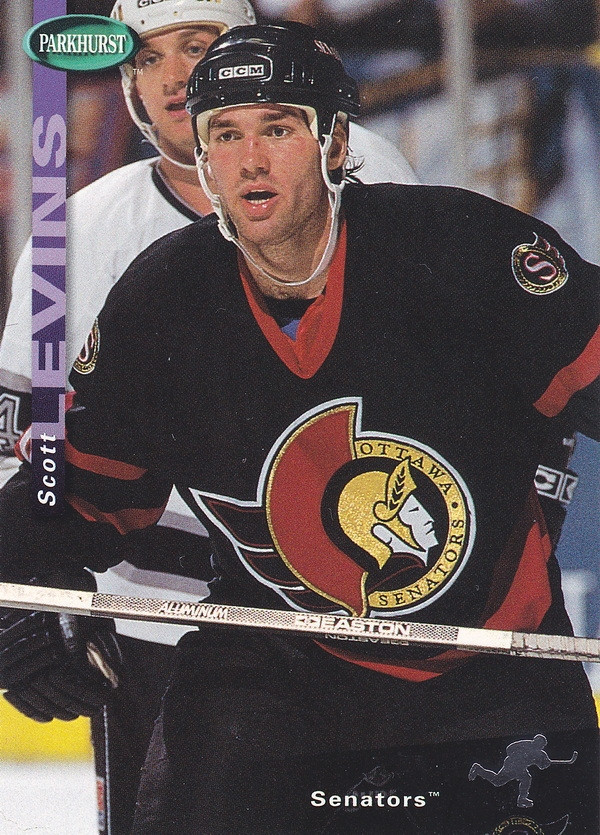 Hockey card Scott Levins