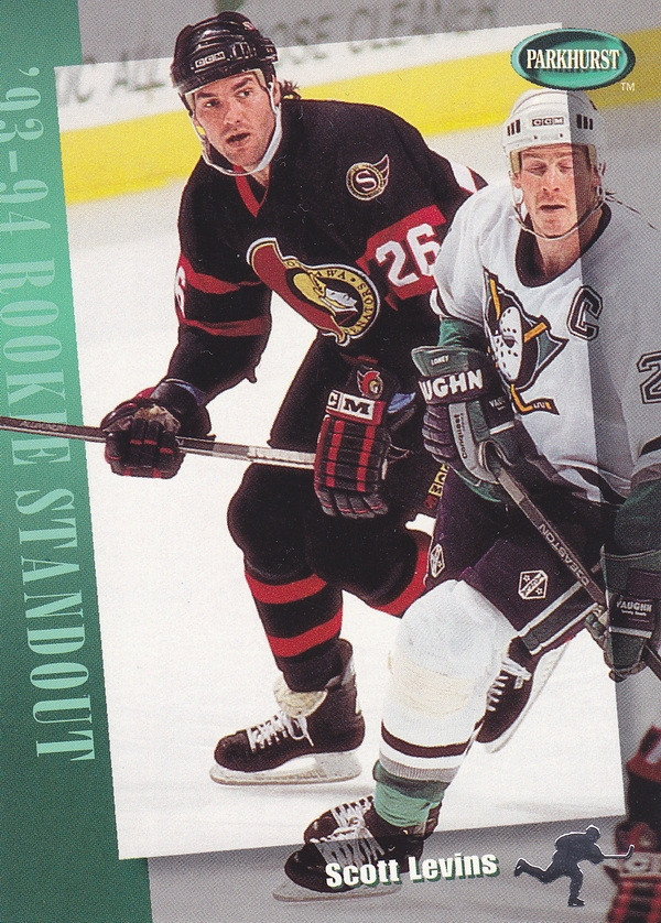 Hockey card Scott Levins