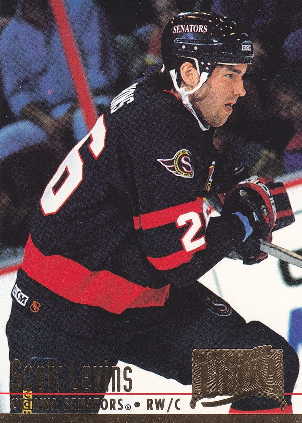 Hockey card Scott Levins