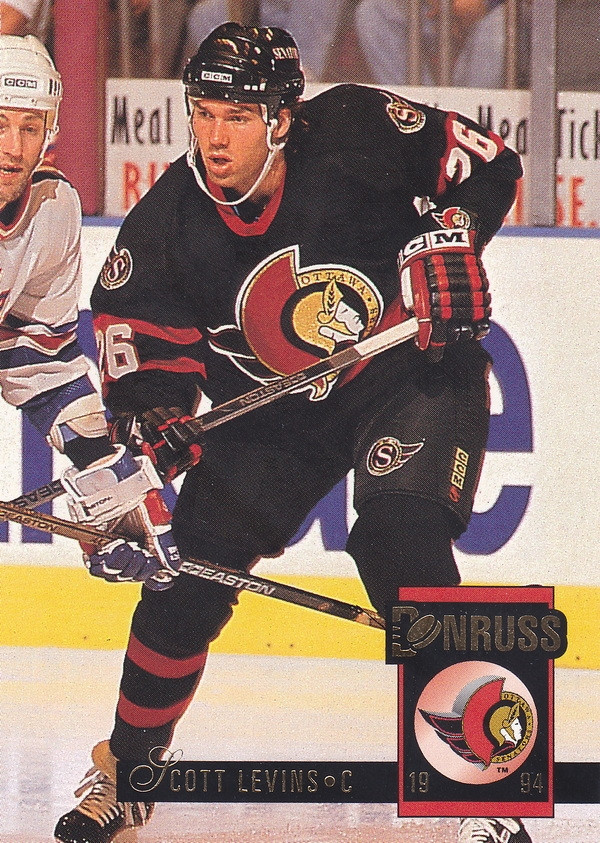 Hockey card Scott Levins
