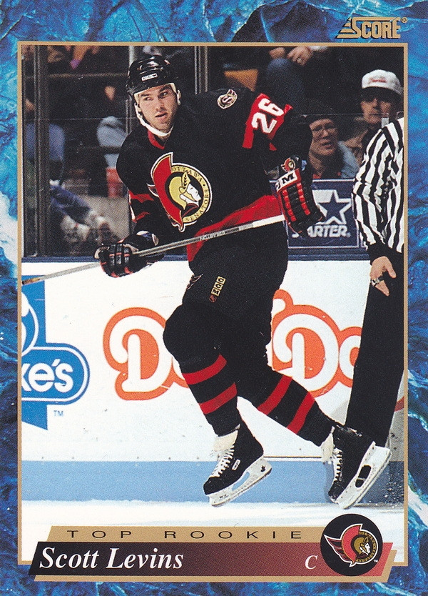 Hockey card Scott Levins