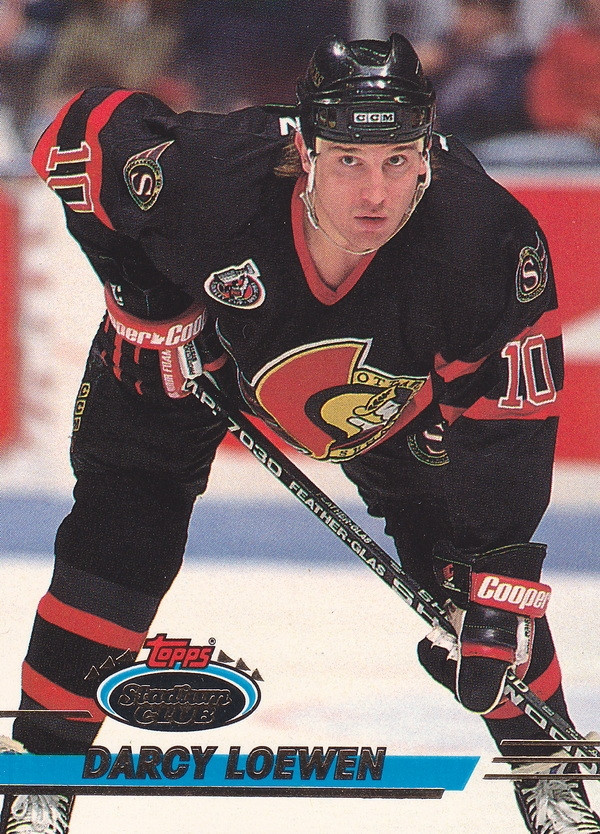 Hockey card Darcy Loewen