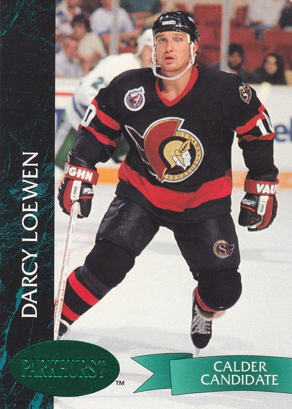 Hockey card Darcy Loewen
