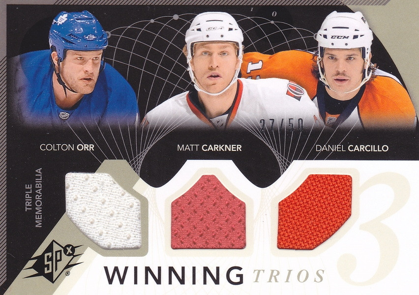 Hockey card Matt Carkner