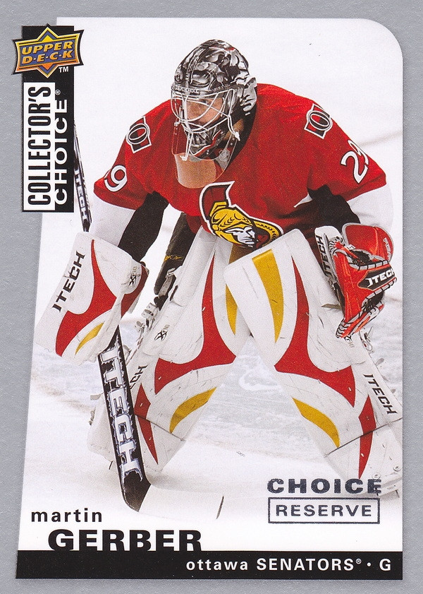 Hockey card Martin Gerber