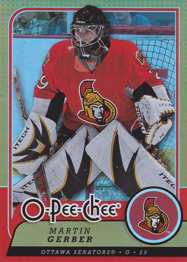 Hockey card Martin Gerber