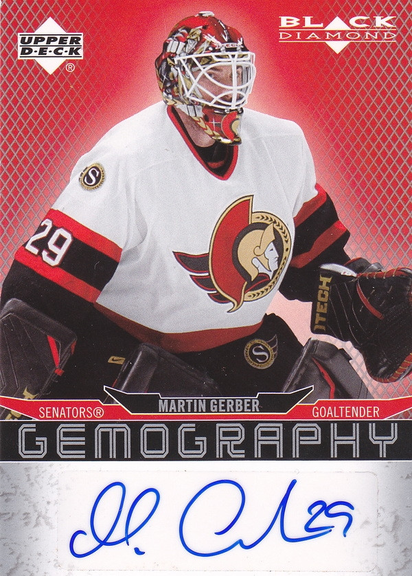 Hockey card Martin Gerber