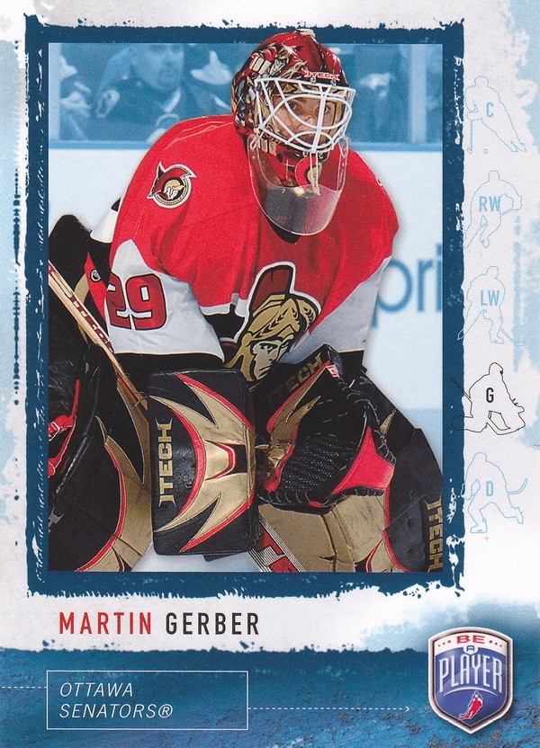 Hockey card Martin Gerber