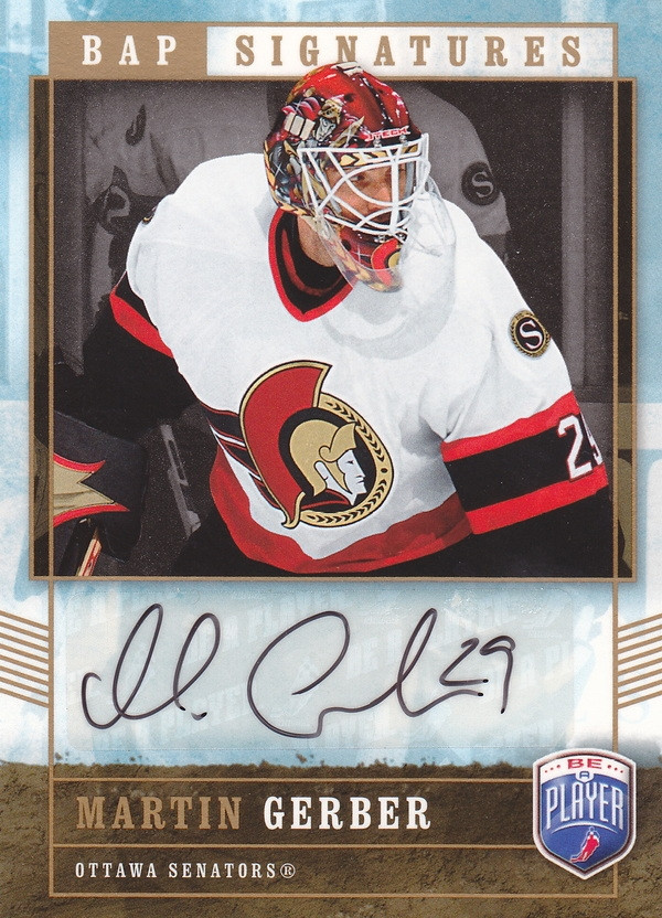 Hockey card Martin Gerber