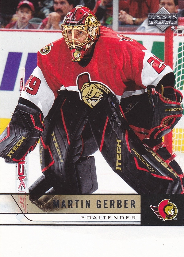 Hockey card Martin Gerber