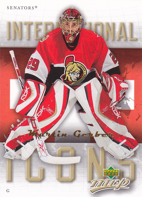 Hockey card Martin Gerber