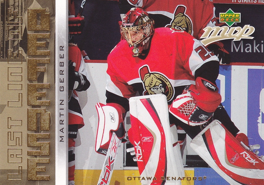 Hockey card Martin Gerber