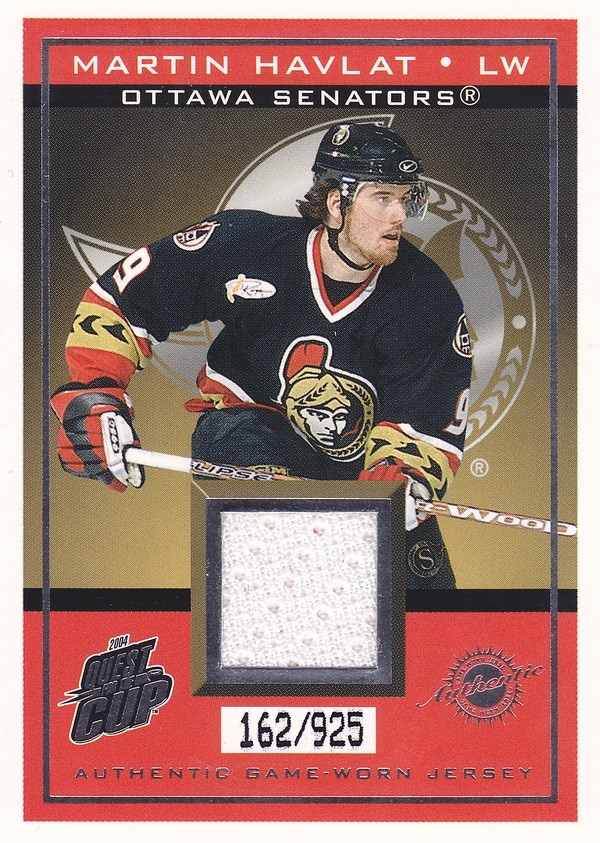Hockey card Martin Havlat