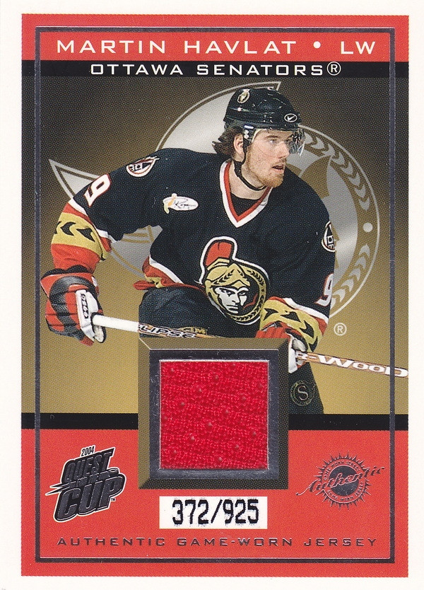 Hockey card Martin Havlat