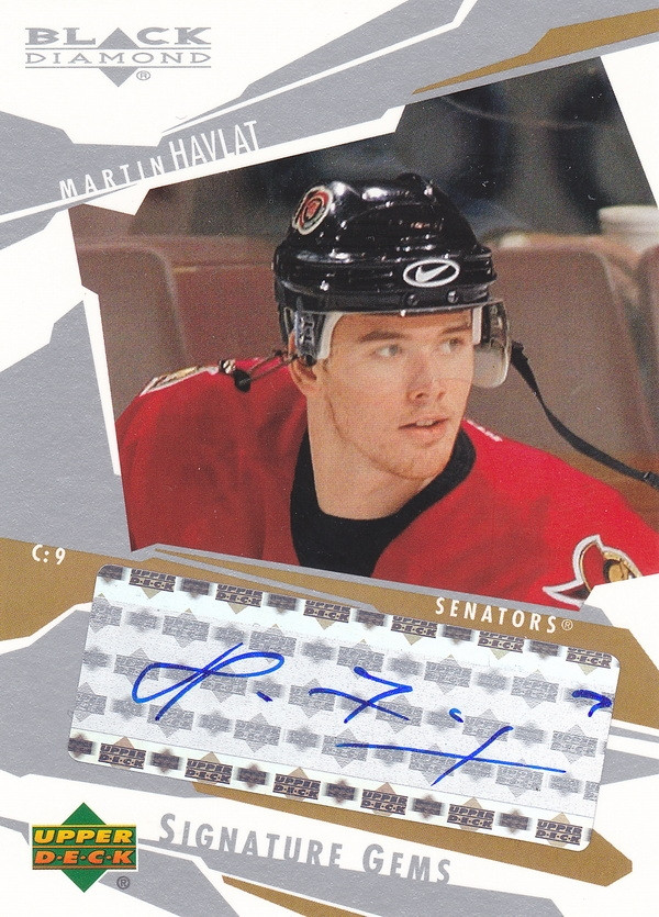 Hockey card Martin Havlat