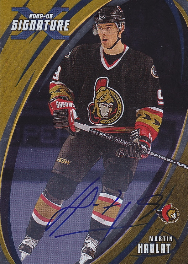 Hockey card Martin Havlat