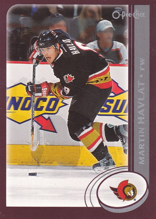 Hockey card Martin Havlat
