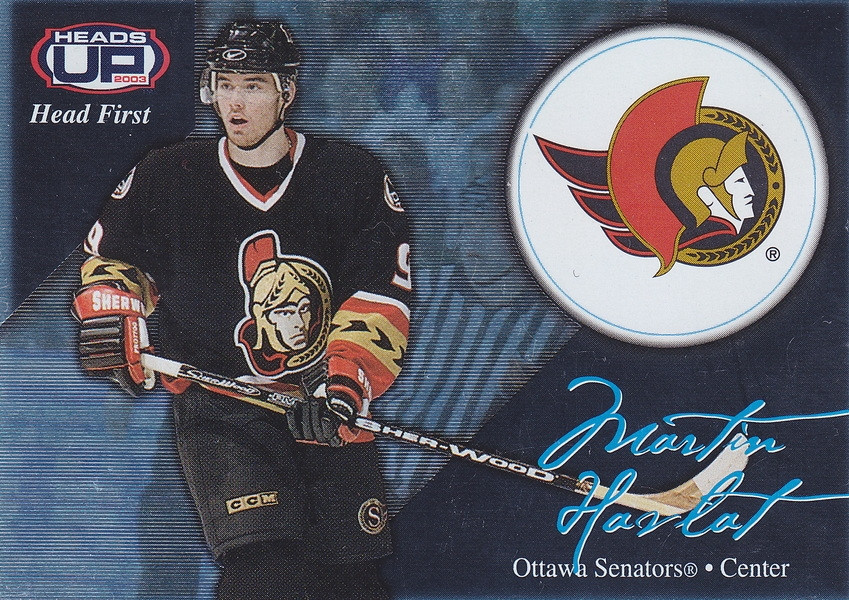 Hockey card Martin Havlat