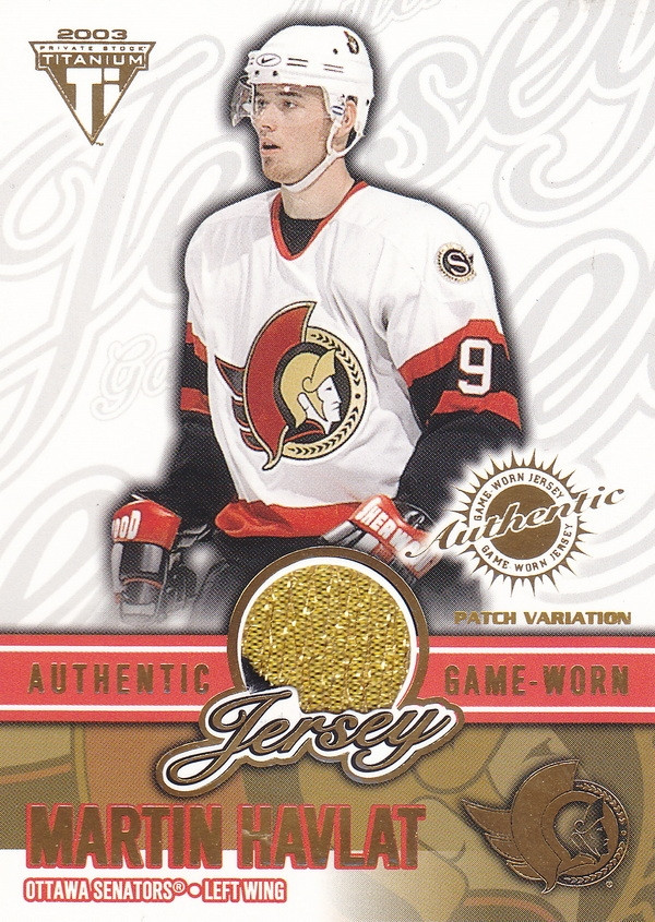 Hockey card Martin Havlat