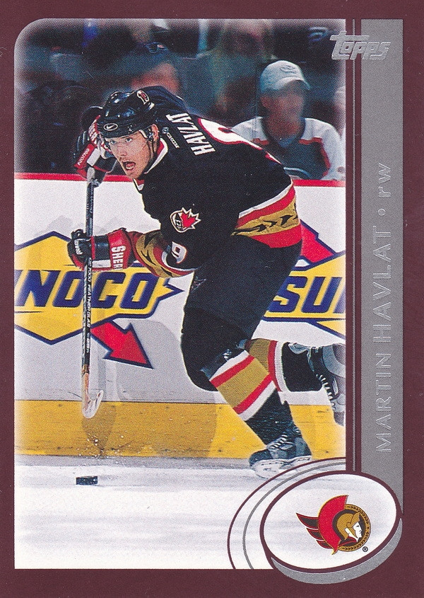 Hockey card Martin Havlat