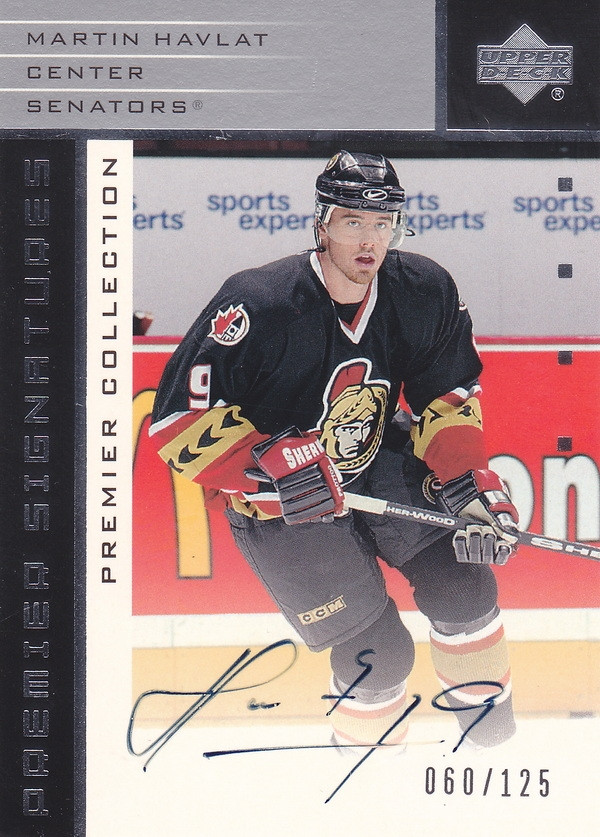 Hockey card Martin Havlat