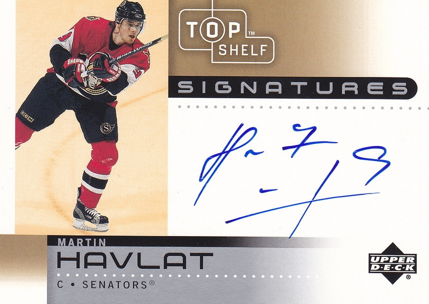 Hockey card Martin Havlat