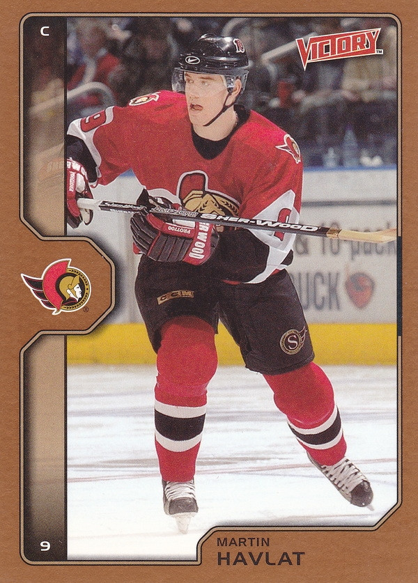 Hockey card Martin Havlat