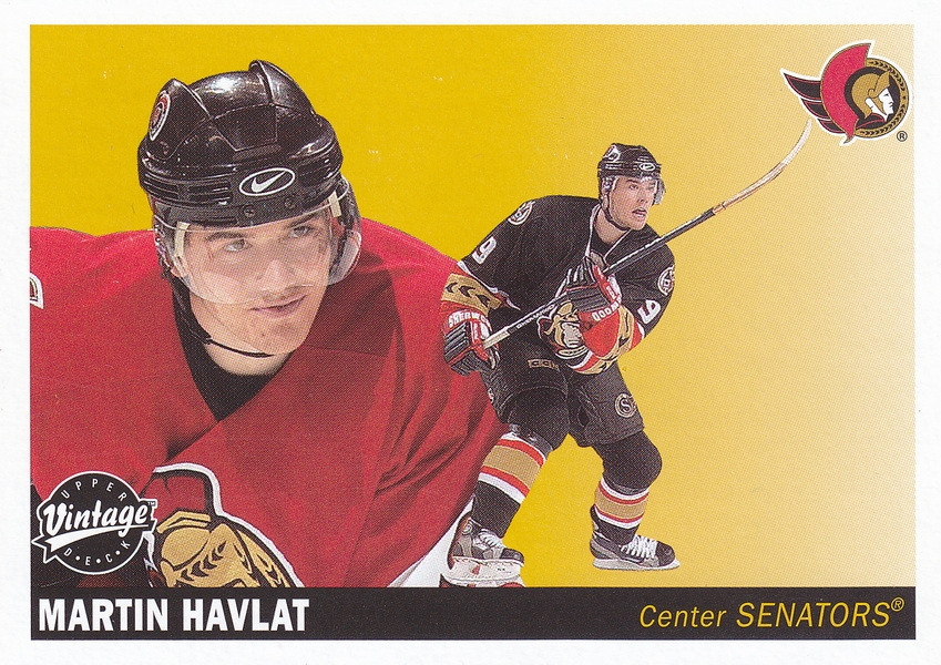 Hockey card Martin Havlat