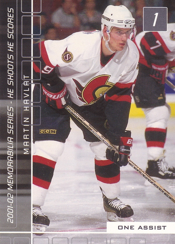 Hockey card Martin Havlat