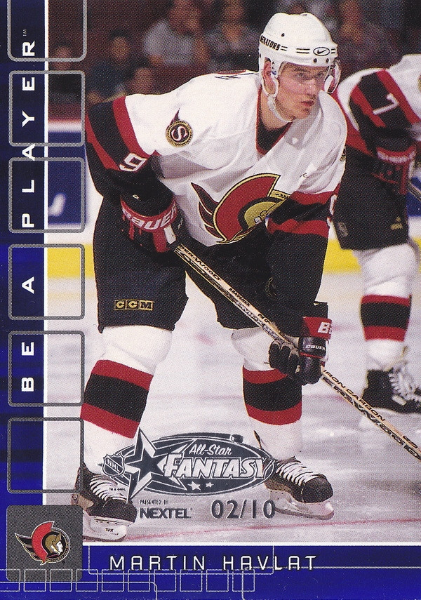 Hockey card Martin Havlat