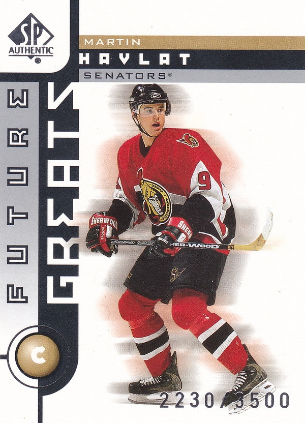 Hockey card Martin Havlat