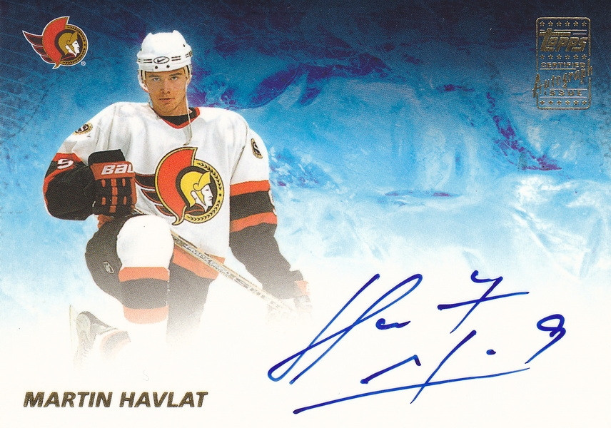 Hockey card Martin Havlat