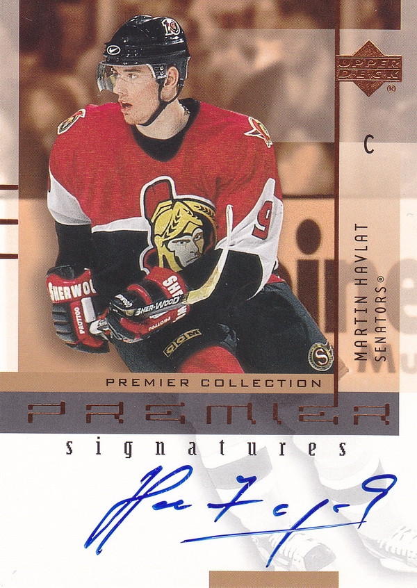 Hockey card Martin Havlat