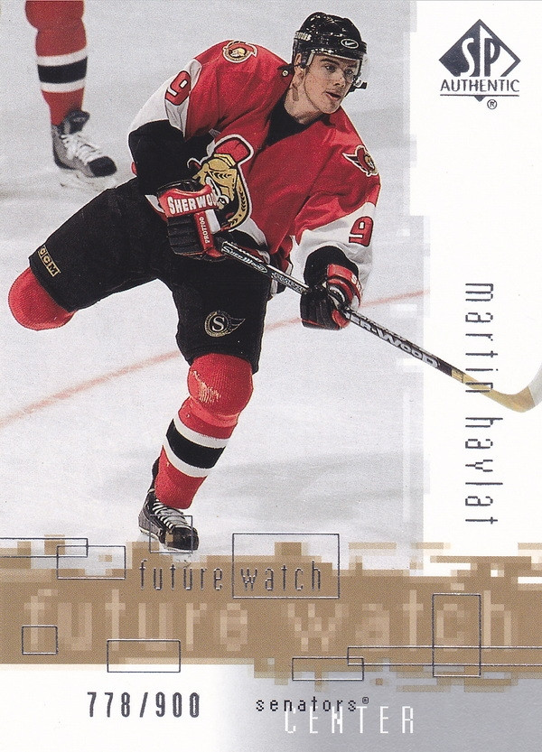 Hockey card Martin Havlat