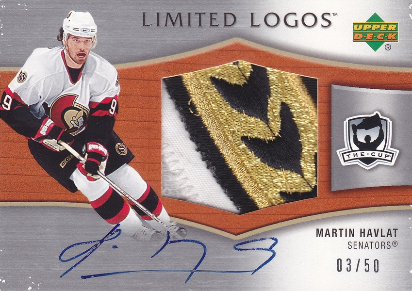 Hockey card Martin Havlat