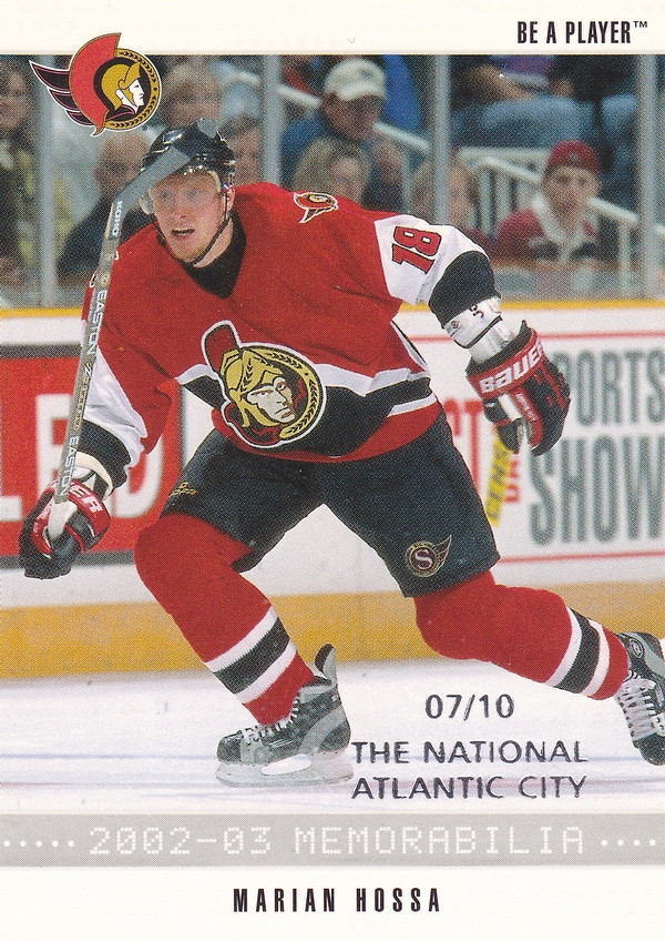 Hockey card Marian Hossa