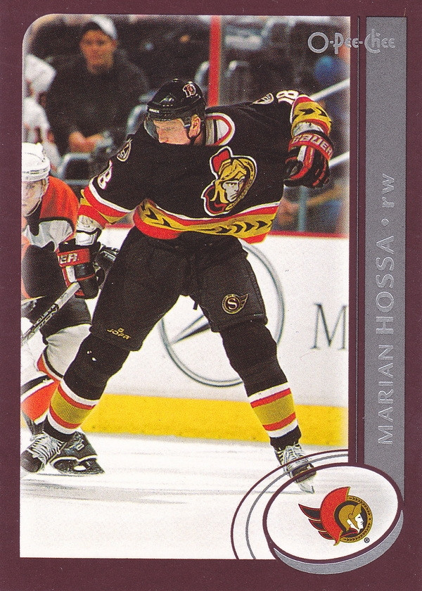 Hockey card Marian Hossa