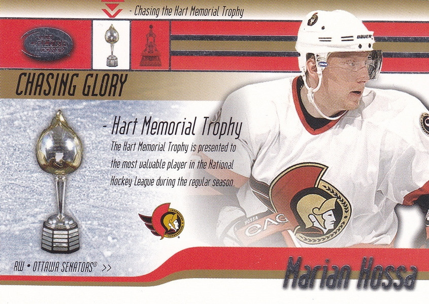 Hockey card Marian Hossa