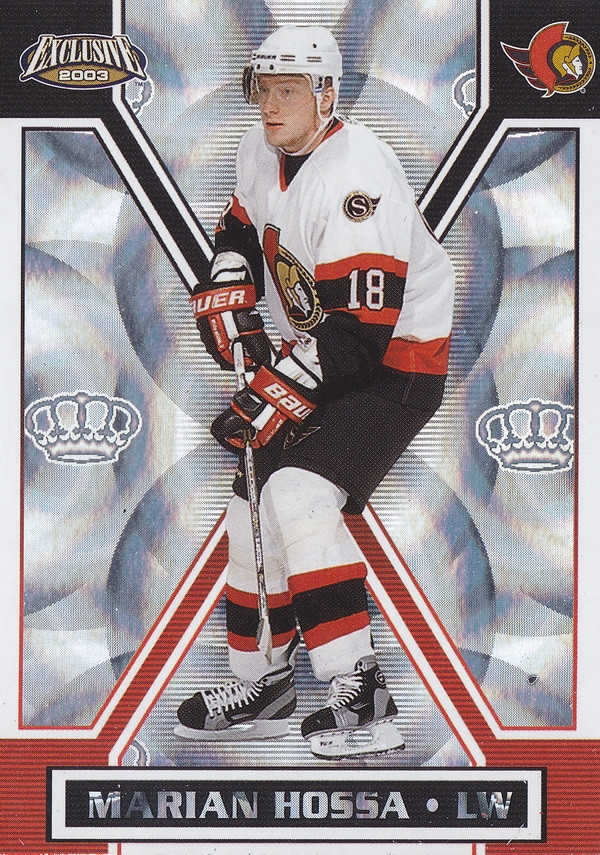 Hockey card Marian Hossa